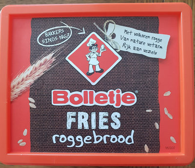 Fries roggebrood front packaging