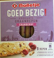 Bolletje krokante graanrepen