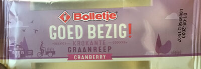 Cranberry front packaging