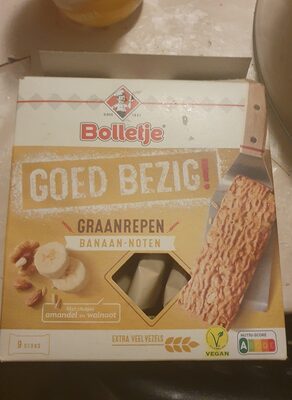 Goed bezig! Graanrepen banaan-9 noten