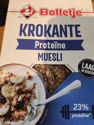 Krokante proteïne muesli