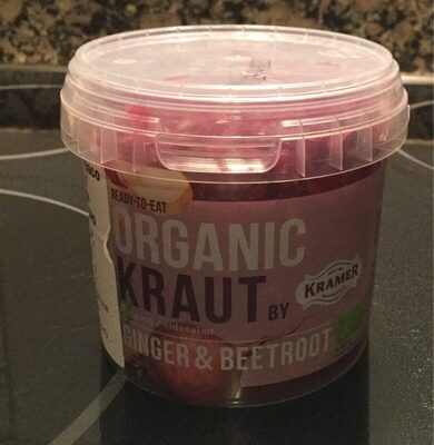 Organic kraut ginger & beetroot