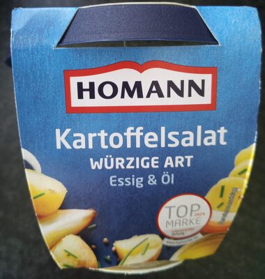 Würziger Kartoffelsalat mit Essig & Öl front packaging