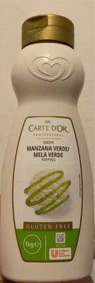 Salsa dolce per decorazioni front packaging