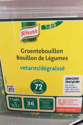 Bouillon de Légumes dégraissé front packaging