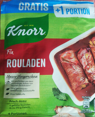 Rouladen fix front packaging