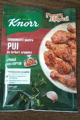 Condimente pentru pui