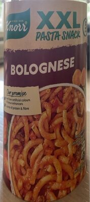Bolognese pasta-snack