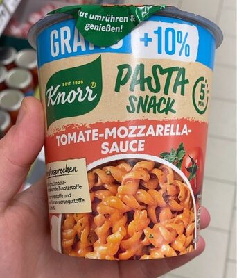 Pasta snack