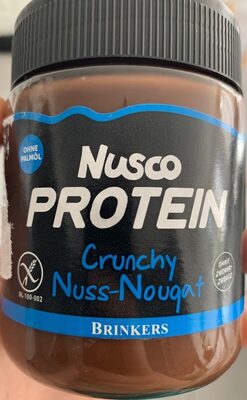 Nusco protein front packaging