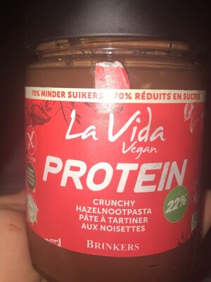 Protein hazelnootpasta