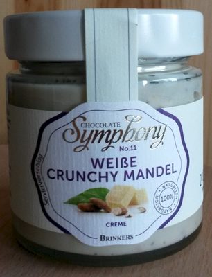 Chocolate Symphony No. 11 Weiße Crunchy Mandel Creme
