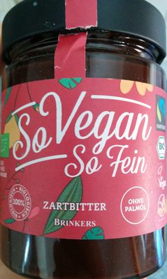 So Vegan So Fein Zartbitter Brinkers