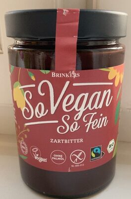 Biologische Zartbitter-Kakao-Creme vegan und glutenfrei
