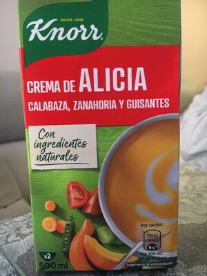 Crema de Alicia