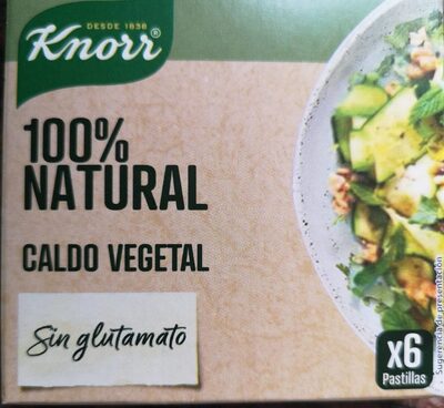 Knorr 100% natural front packaging