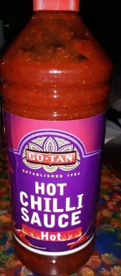Chilisaus Hot - Fles 1 Liter front packaging