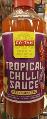 ropical chilli sauce Mango-ananas