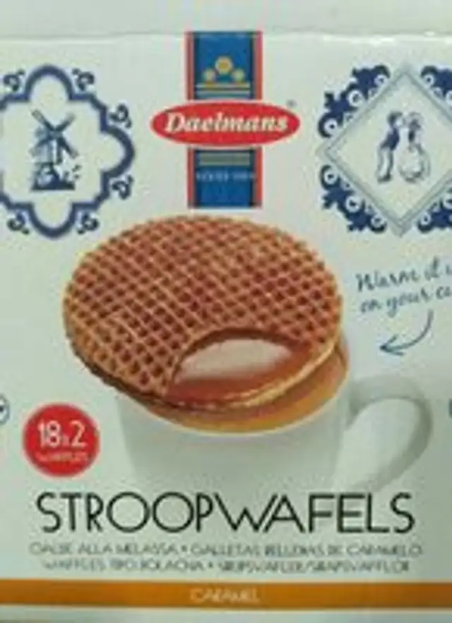 Daelmans Jumbo Stroopwafels, Caramel Waffles, Biscuits, Cookies, 36 Pieces, 1404G