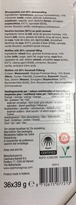 Stroopwafels verpakt single pack