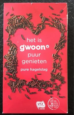 Chocolate Hail Dark front packaging