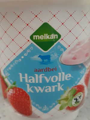 Romige kwark Aardbei