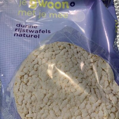 Rijstwafels naturel front packaging