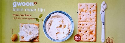 mini crackers olijfolie en oregano