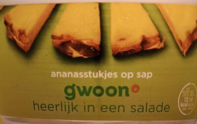 Ananasstukjes op sap