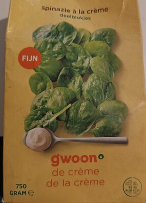 spinazie à la crème