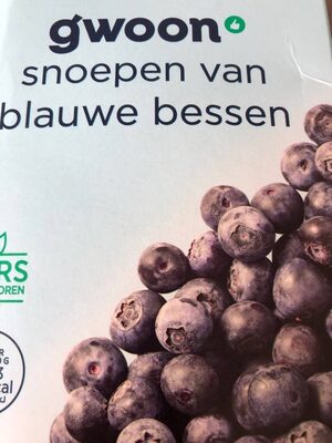 Blauwe bessen front packaging