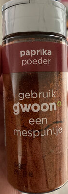 paprika poeder front packaging