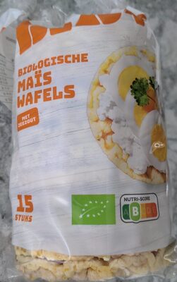 Bio+ maïswafels