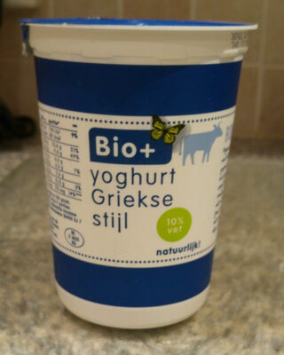 yoghurt griekse stijl front packaging