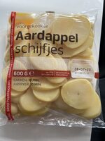 Voorgekookte aardappel schijfjes