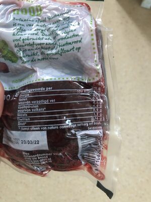 Rode bieten gekookt nutrition facts table