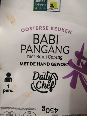 Babi Pangang met Bami goreng