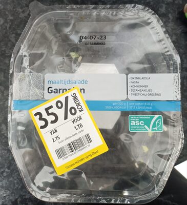 Maaltijdsalade Garnalen