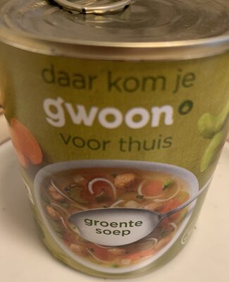 Groentesoep front packaging