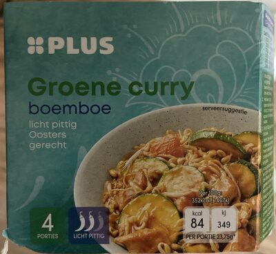 Groene Curry Boemboe