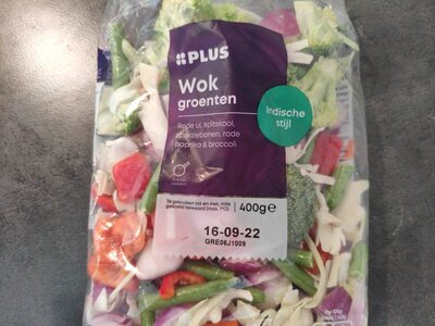 Wokgroenten Indische stijl front packaging