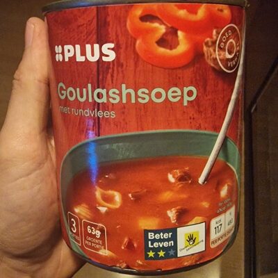 Goulashsoep met rundvlees