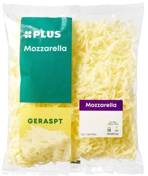 Mozarella geraspt