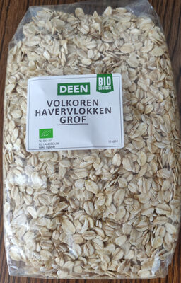 Biologische volkoren havervlokken grof