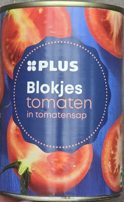 Blokjes Tomaten in tomatensap