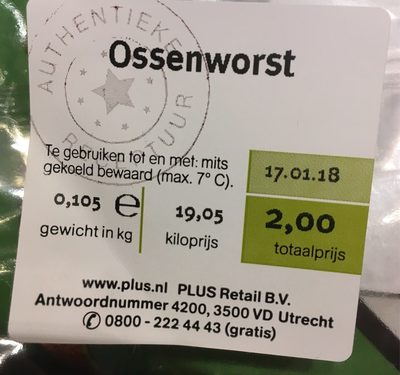 Ossenworst