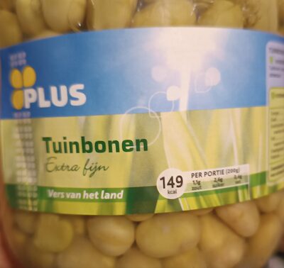 Tuinbonen extra fijn