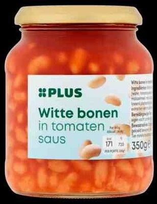 Witte bonen in tomatensaus