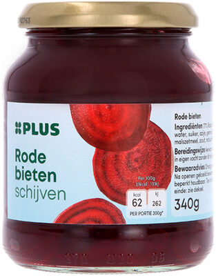 Rode bieten schijven