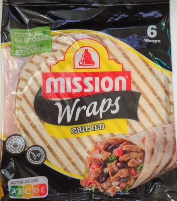 Wraps grilled
